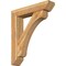 Ekena Millwork Legacy Slat Rough Sawn Bracket w/ Offset Brace, Western Red Cedar, 8"W x 38"D x 44"H BKT0806X38X44LEC06RWR - alternate 1